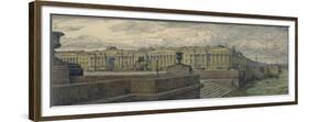 The Senate Square in St. Petersburg, 1904-Evgeny Evgenyevich Lanceray-Framed Giclee Print