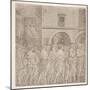 The Senators, from 'The Triumph of Julius Caesar, C.1495-Andrea Mantegna-Mounted Giclee Print