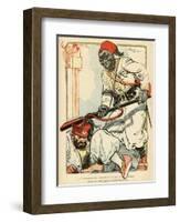 The Senegalese in the Dardanelles Wwi-Lubin De Beauvais-Framed Art Print