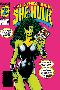 The Sensational She-Hulk No.1 Cover: She-Hulk-John Byrne-Lamina Framed Poster