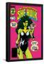 The Sensational She-Hulk No.1 Cover: She-Hulk-John Byrne-Framed Poster