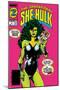 The Sensational She-Hulk No.1 Cover: She-Hulk-John Byrne-Mounted Poster