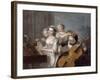 The Sense of Hearing, c.1744-7-Philippe Mercier-Framed Giclee Print