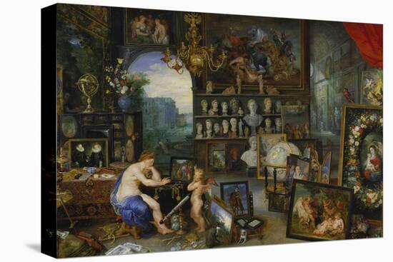 The Sense of Sight. (Executed with Peter Paul Rubens), 1617-Jan Brueghel the Elder-Stretched Canvas