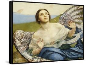 The Sense of Sight-Annie Louisa Swynnerton-Framed Stretched Canvas