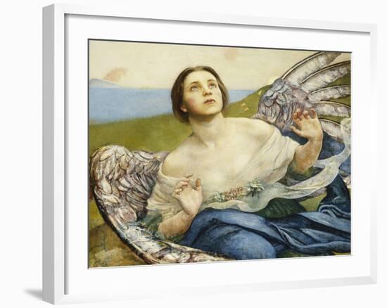 The Sense of Sight-Annie Louisa Swynnerton-Framed Giclee Print