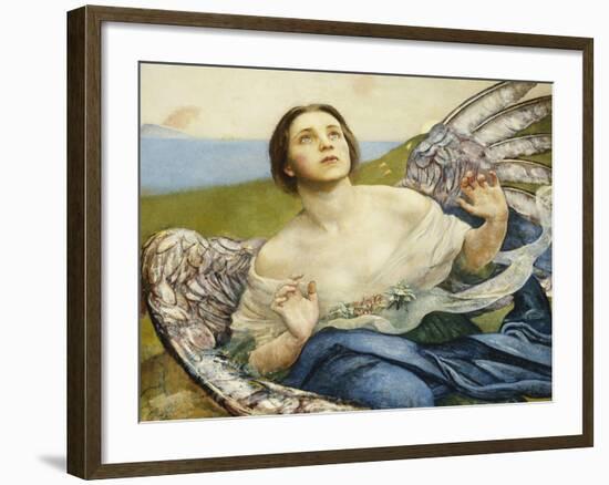 The Sense of Sight-Annie Louisa Swynnerton-Framed Giclee Print