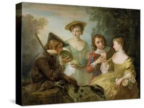 The Sense of Smell, c.1744-47-Philippe Mercier-Stretched Canvas