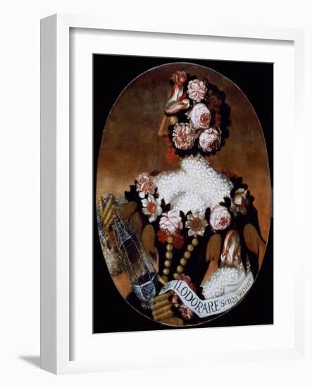 The Sense of Smell-Giuseppe Arcimboldo-Framed Giclee Print