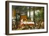 The Sense of Taste, 1618-Jan Brueghel the Elder-Framed Giclee Print