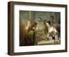 The Sense of Taste, c.1744-47-Philippe Mercier-Framed Giclee Print