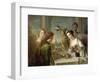 The Sense of Taste, c.1744-47-Philippe Mercier-Framed Giclee Print