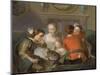 The Sense of Touch, c.1744-47-Philippe Mercier-Mounted Giclee Print