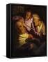 The Sense of Touch: the Stone Operation-Rembrandt van Rijn-Framed Stretched Canvas