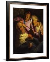 The Sense of Touch: the Stone Operation-Rembrandt van Rijn-Framed Giclee Print