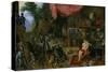 The Sense of Touch-Jan Brueghel the Elder-Stretched Canvas