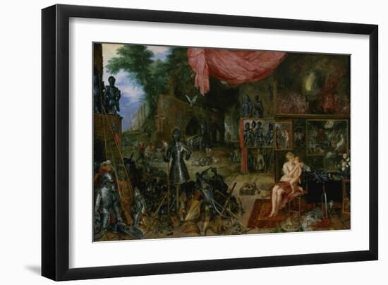 The Sense of Touch-Jan Brueghel the Elder-Framed Giclee Print