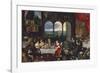 The Senses Of Hearing, Touch And Taste-Pieter Bruegel the Elder-Framed Giclee Print