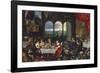 The Senses Of Hearing, Touch And Taste-Pieter Bruegel the Elder-Framed Giclee Print