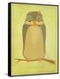 The Sensible Owl-John W Golden-Framed Stretched Canvas