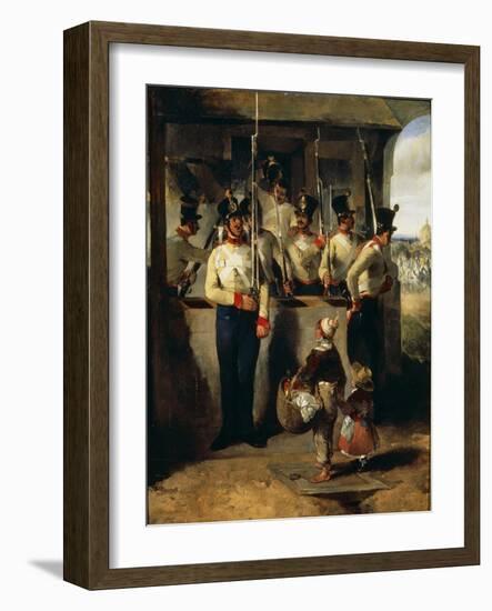 The Sentinel, 1839-Carl Von Sales-Framed Giclee Print