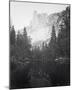 The Sentinel 3270 ft., Yosemite-Carleton E Watkins-Mounted Giclee Print