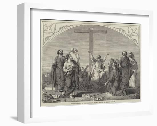 The Separation of the Apostles-Charles Gleyre-Framed Giclee Print