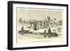 The Separation of the Shore of Coribeni-Édouard Riou-Framed Giclee Print