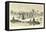 The Separation of the Shore of Coribeni-Édouard Riou-Framed Stretched Canvas