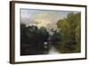 The Sequonac, New Jersey, 1877-Thomas Birch-Framed Giclee Print