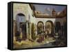 The Seraglio-Ludwig Hans Fischer-Framed Stretched Canvas