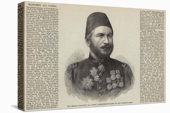 The Serdar Mahomet Ali Pasha, Commander-In-Chief of the Turkish Army-null-Stretched Canvas