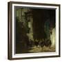 The Serenade, about 1865-Carl Spitzweg-Framed Giclee Print