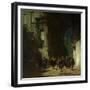 The Serenade, about 1865-Carl Spitzweg-Framed Giclee Print