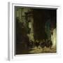 The Serenade, about 1865-Carl Spitzweg-Framed Giclee Print