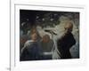 The Serenade, C.1858 (Panel)-Honore Daumier-Framed Giclee Print