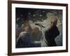 The Serenade, C.1858 (Panel)-Honore Daumier-Framed Giclee Print