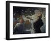The Serenade, C.1858 (Panel)-Honore Daumier-Framed Giclee Print