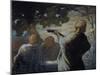 The Serenade, C.1858 (Panel)-Honore Daumier-Mounted Giclee Print