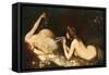 The Serenade-Raven-Hill Leonard-Framed Stretched Canvas