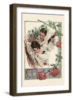 The Serenade-Harrison Fisher-Framed Art Print