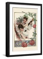 The Serenade-Harrison Fisher-Framed Art Print