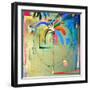 The Serendipity Peek-A-Boo Palm (Hello Freedom)-Andrew Hewkin-Framed Giclee Print