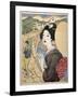 The Series Twelve Scenes from Nagasaki, Japan-Yumeji Takehisa-Framed Giclee Print