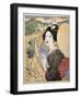 The Series Twelve Scenes from Nagasaki, Japan-Yumeji Takehisa-Framed Giclee Print