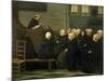 The Sermon, 1871-Alphonse Legros-Mounted Giclee Print