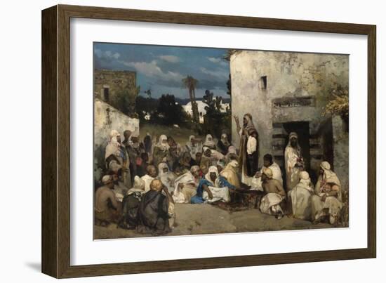 The Sermon at Capernaum-Vasilii Kotarbinsky-Framed Giclee Print