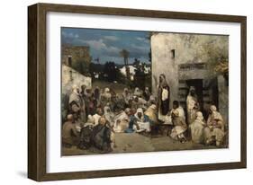 The Sermon at Capernaum-Vasilii Kotarbinsky-Framed Giclee Print