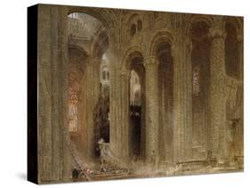 The Sermon (Durham Cathedral)-Albert Goodwin-Stretched Canvas