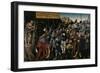 The Sermon of John the Baptist, 1549-Lucas Cranach the Younger-Framed Giclee Print